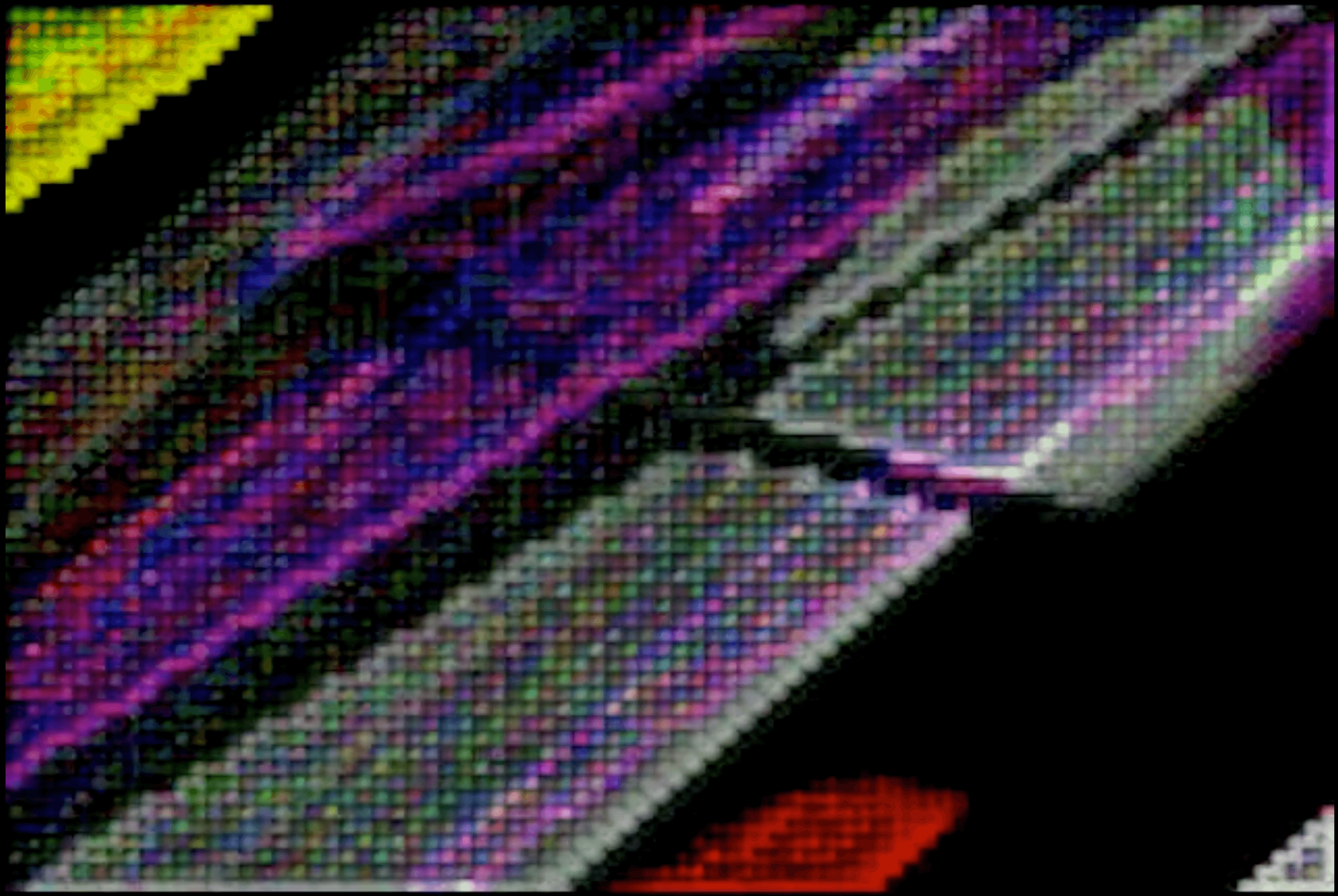 An abstract swirl of colors.