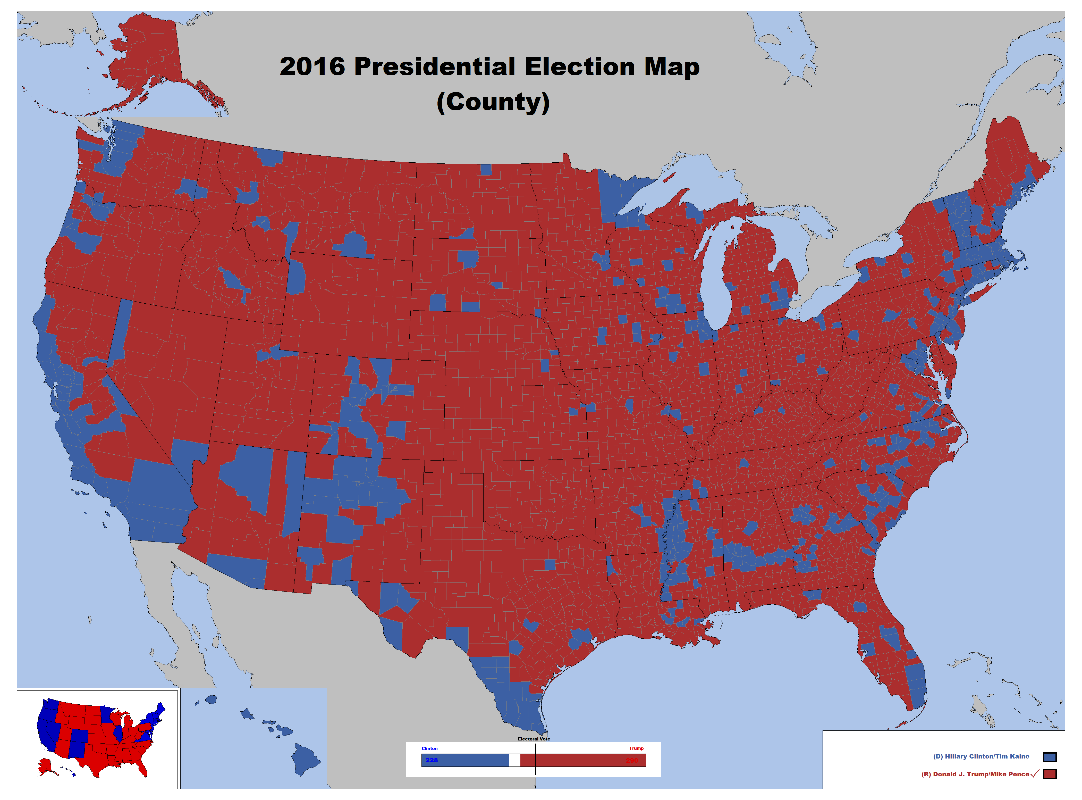 2016 Election Map